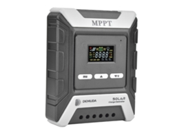 Controlador De Carregamento Solar Mppt 20a Com Painel Fotovoltaico E Display Lcd