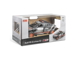 Carro Telecomandado - Mondo Motors - Audi Rs Qe-tron - Escala 1:14 - Cinza / Vermelho