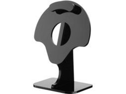 Support De Station D'accueil Pour Casque Avec Design Incliné Et Fente Sécurisée Pour La Gestion Des Câbles De