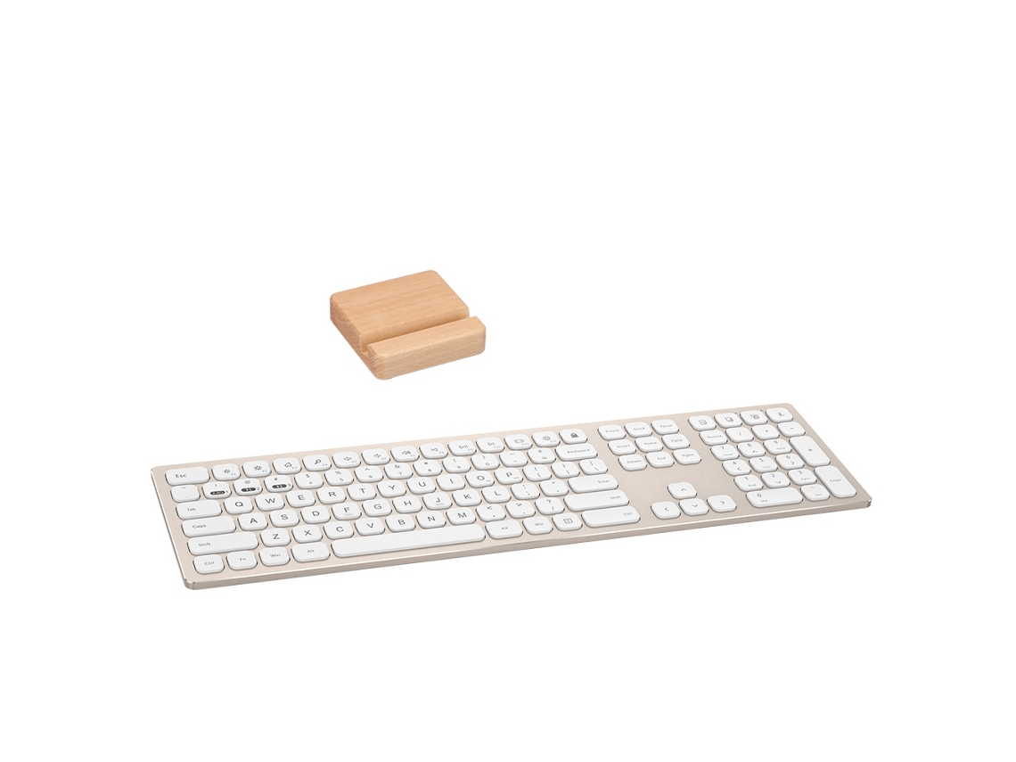 Teclado Sem Fio LAXISCREED Prata