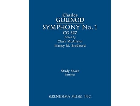 Livro Symphony No.1, Cg 527 De Charles Gounod (inglês)