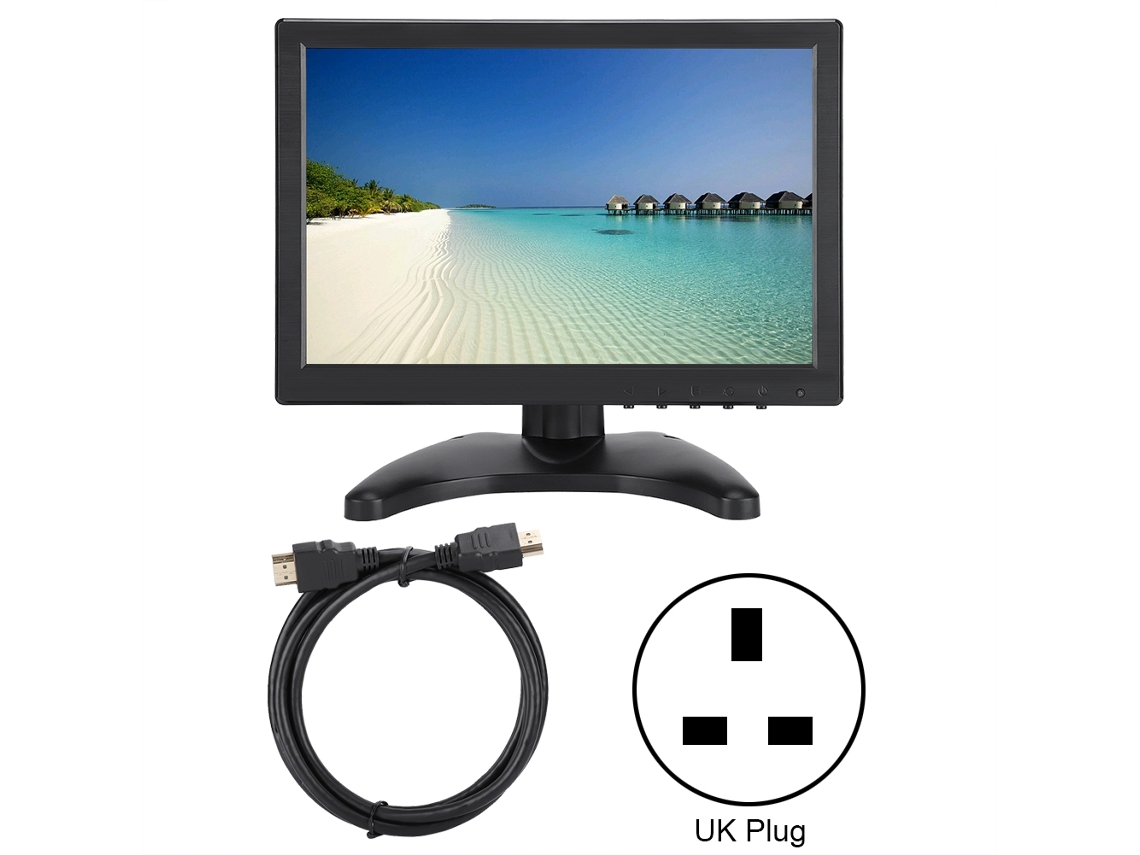 Ecrã Led Lcd de 10.1 Polegadas LAXISCREED Hdmi Vga