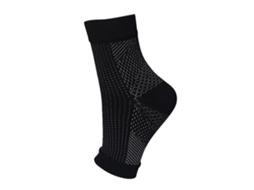 (preto, 1 Par, G-gg) Meias De Compressão Anti-fadiga Para Suporte Do Tornozelo, Ideais Para Corrida, Ciclismo E Basquete.