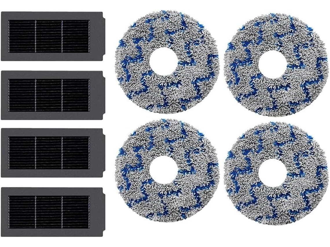 Panni E Filtri In Microfibra Lavabili Per Ecovacs X5 Omni, Panno Di
