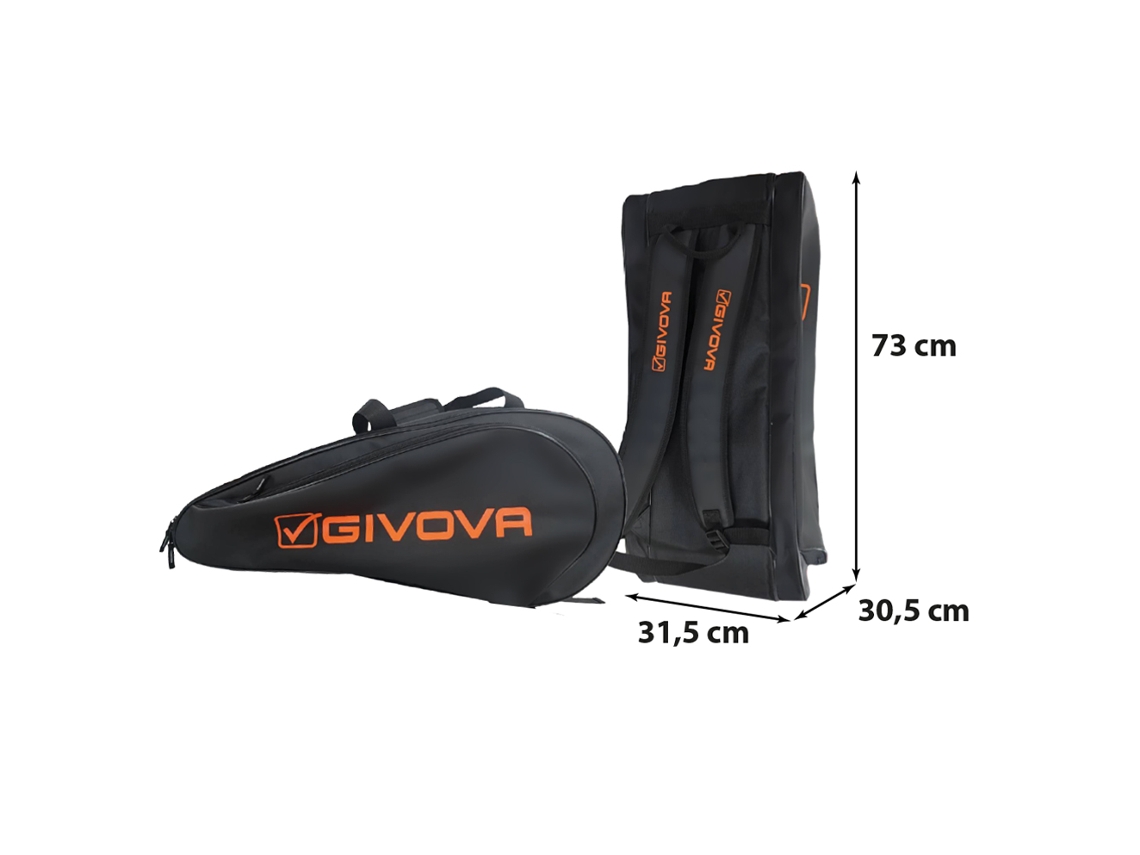Borsone Padel Big Da Givova Acessórios ideais para Padel