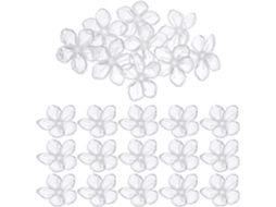 80 Decorações Florais Iluminadas, Cobertura Transparente em Pvc, Iluminação Aprimorada para uma Atmosfera Radiante, Decoração SFUSHOS
