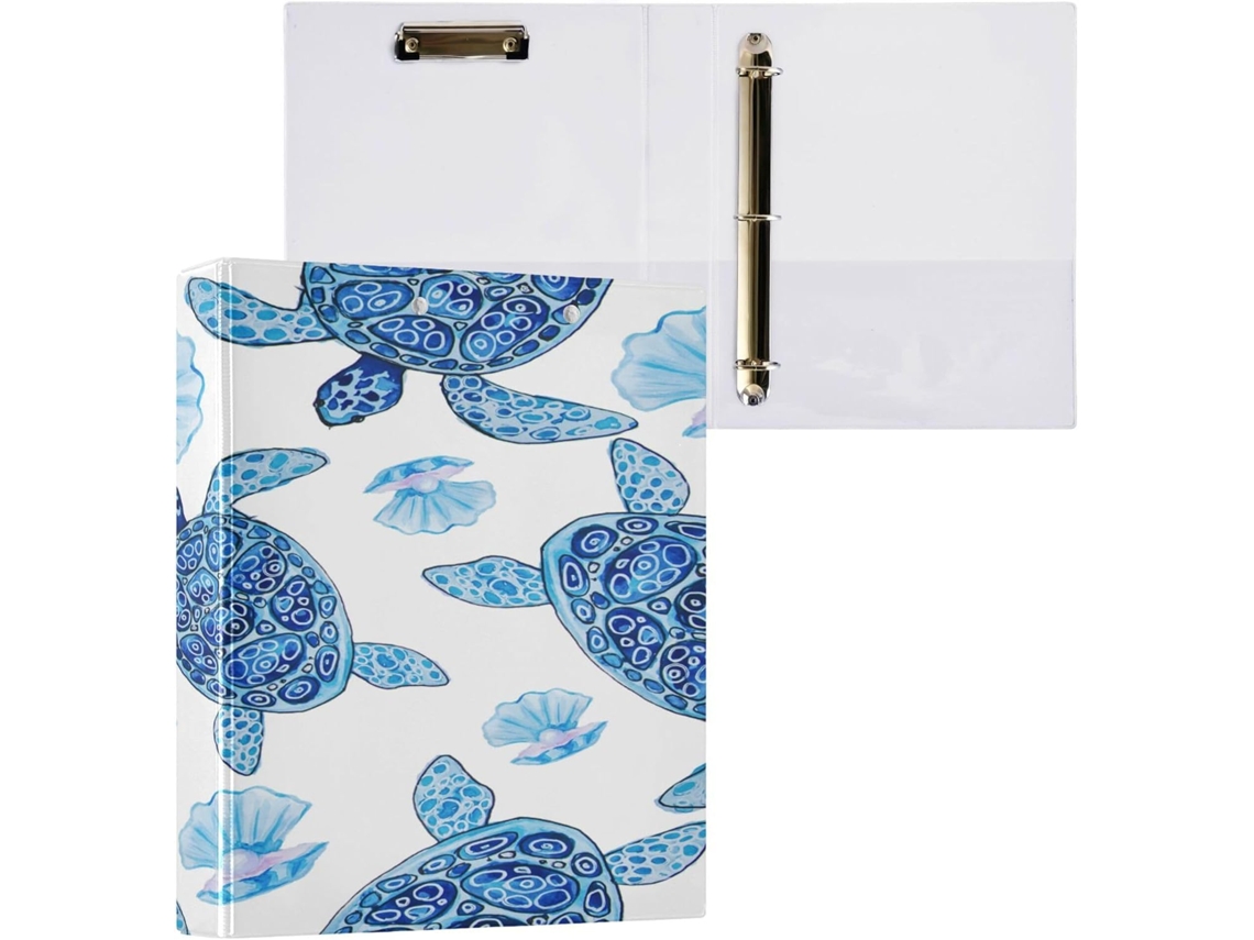 Conjunto de 200 Pastas 3,8 Cm com 3 Argolas, Prancheta, Material Escolar, Folhas Papel, Contas em Formato Tart