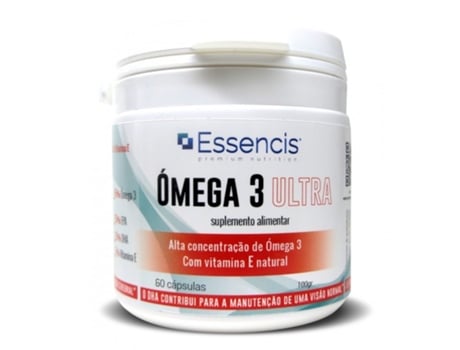 Suplemento Alimentar ESSENCIS - PREMIUM NUTRITION Ómega-3 Ultra (60 Cápsulas)