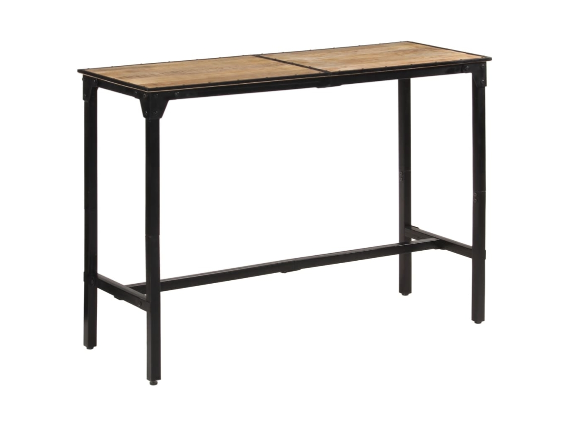 Outdoor Bar Table, Outdoor Bar Tables Vidaxl Marrom Madeira (150 X 55 X 107 Cm)
