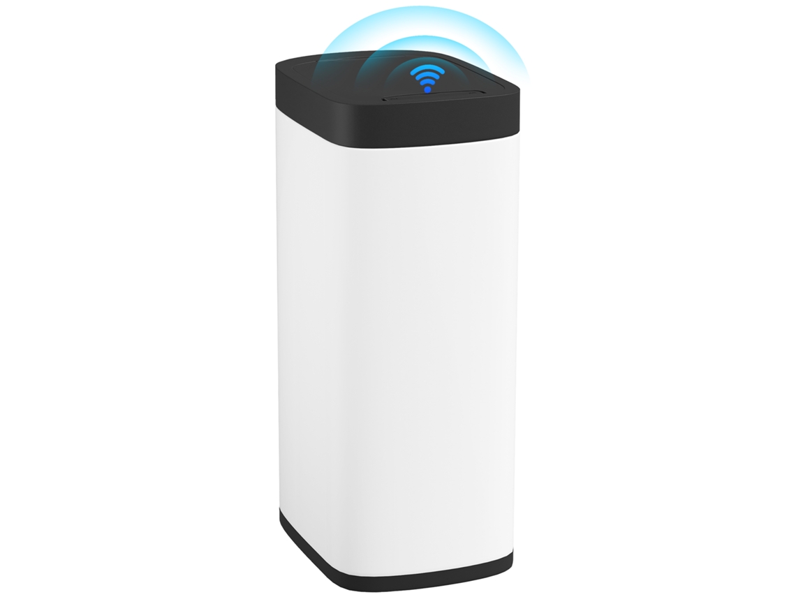 Lixeira de Cozinha Automática 50l com Sensor de Movimento,funciona a Pilhas,26.5x35.5x68cm,cor Crem BTFORUS