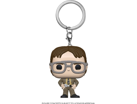 Porta-Chaves Funko POP Keychain:  Dwight Schrute