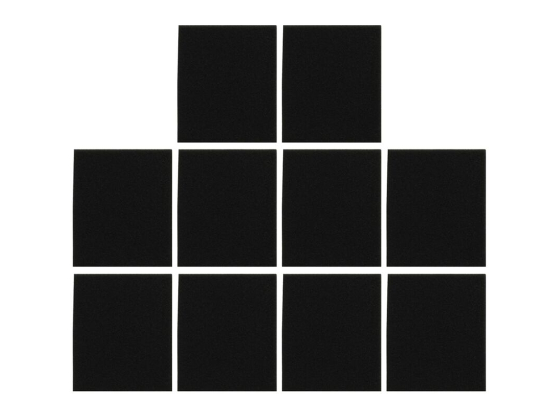 Conjunto de 10 Filtros Espuma para Aspirador de Pó Fc8140 Fc8142 Fc8148 Fc8071 Fc8141 Fc8143 Fc8144 Fc8146 Fc8147 BRILVIBERA