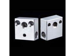 Kit Com 2 Blocos De Aquecimento Cr, 10 Para Hotend Totalmente Metálico De Impressoras 3d Ender 3 Pro, Ender 5 Pro, Cr10, S4 E S5(alumínio)
