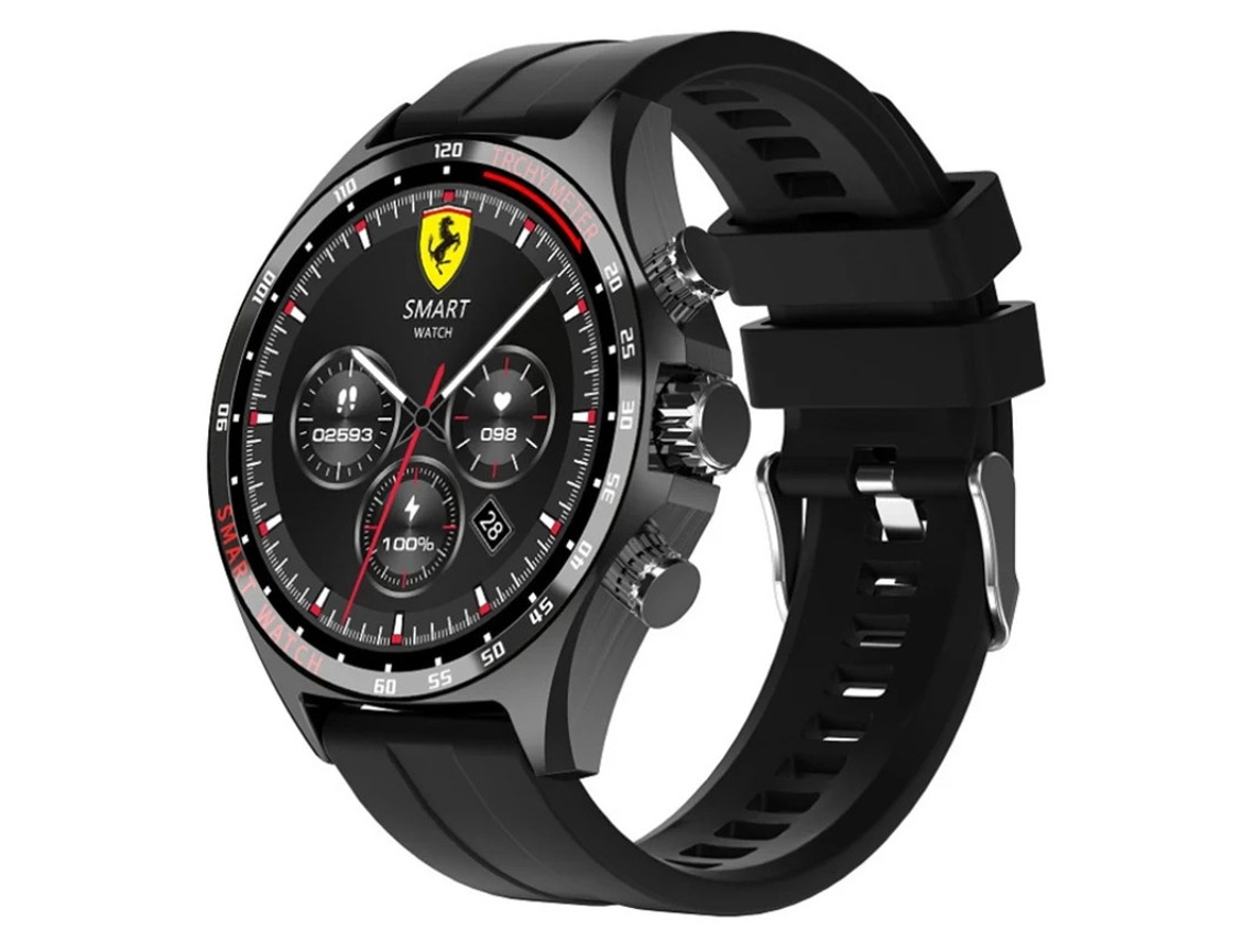Smartwatch Com Chamadas Bluetooth Monitoramento De Saúde Recurso Sos E Reprodução De Música Preto Bestvite