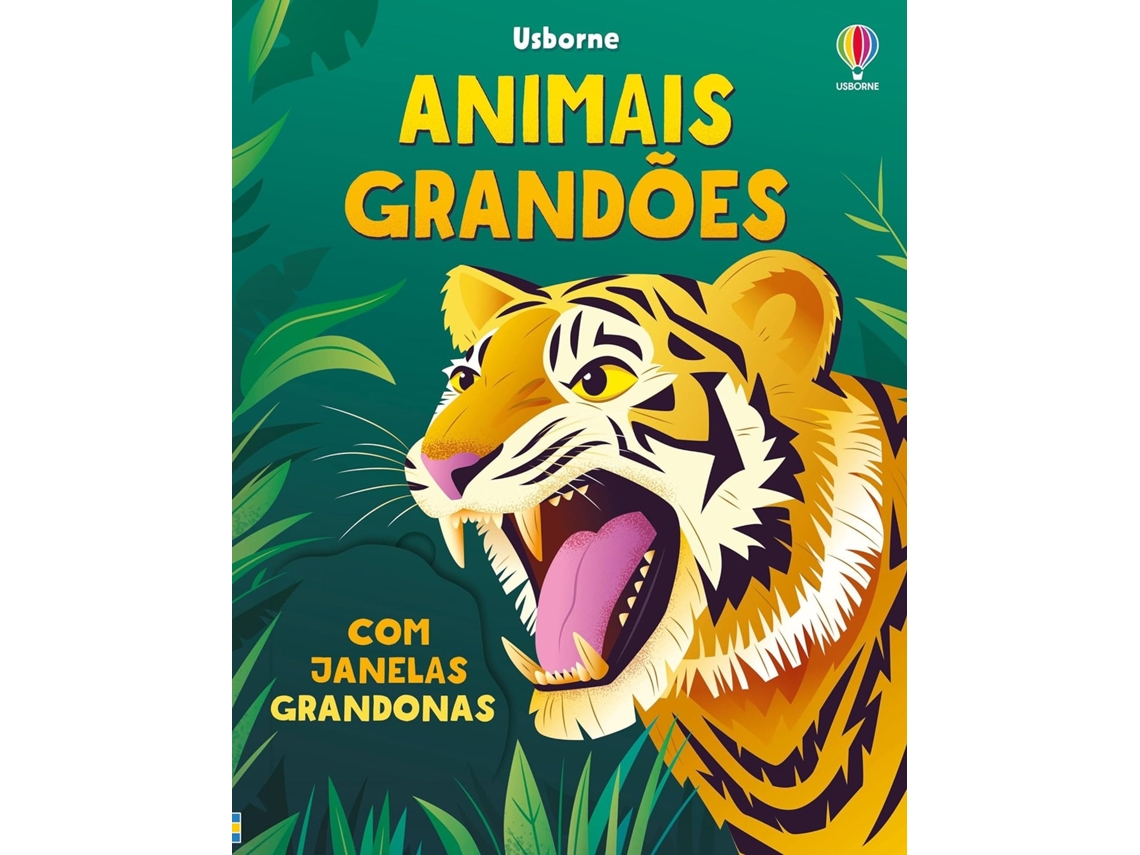 Livro Animais Grandões Com Janelas Grandonas de Alice Beecham (Poortugues do Brasil)