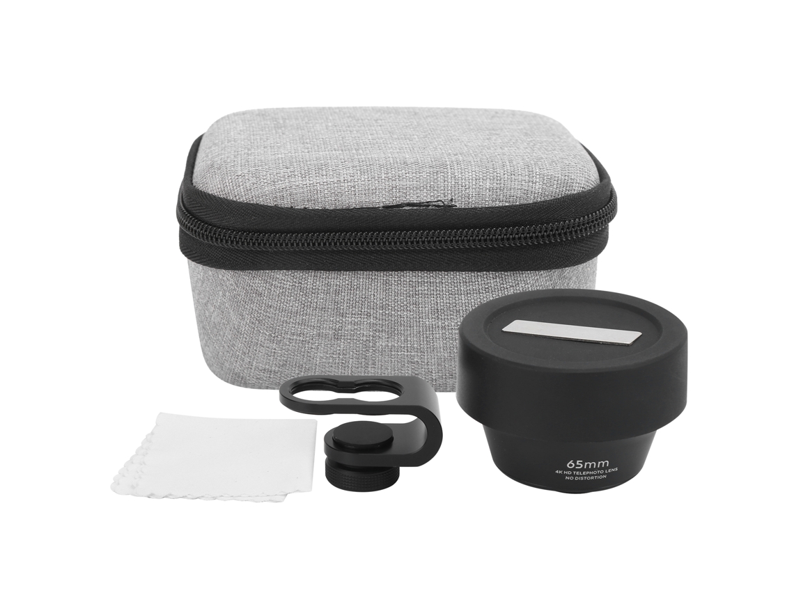65mm Phone Telephoto Portrait Lens External Aspherical Portrait Lens For Phones/ios Pad LAXISCREED