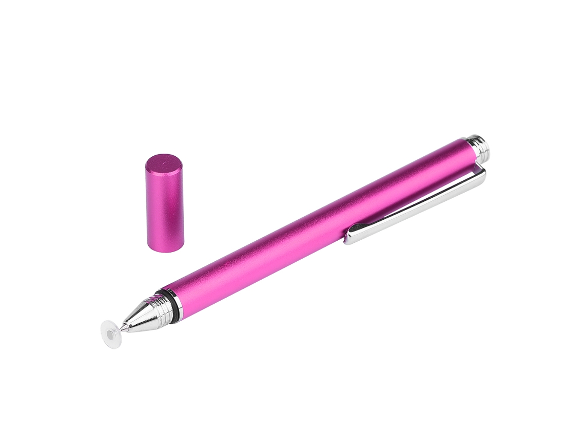 Caneta Estilo Capacitiva Para Tela Tática De Computador Ipad Para Desenho E Escrita Vermelho Rosa
