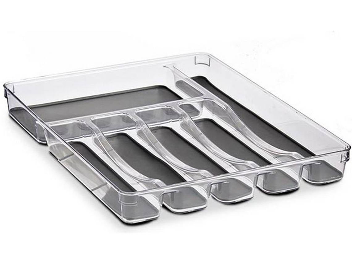 Organizador BIGBUY (Cinzento - Plástico - 32.3x4.5x40 cm)