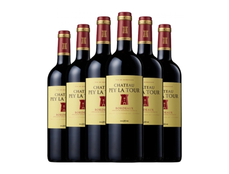Vinho CHÂTEAU PEY LA TOUR Bordeaux Supérieur (0.75 L - 6 Unidades)