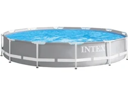 Piscina Tubular INTEX Prisma Frame Redonda (5 pessoas - 366x76cm - 6.503L)