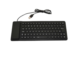 Teclado Macio De Silicone Dobrável Com 85 Teclas, Teclado À Prova Dágua, Dobrável Com Cabo Usb Para Pc, Notebook E Laptop Ly Ebike