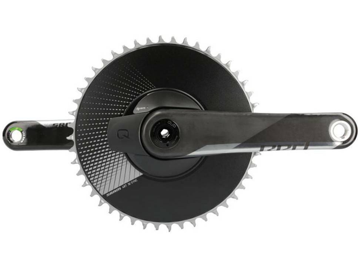 Pedais SRAM Quarq Red Axs 1X Dub 50T Aero (Preto - 172,5 mm)