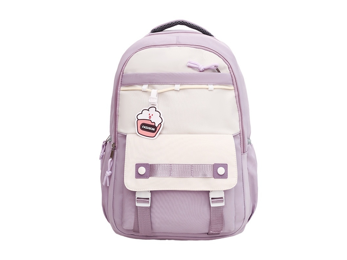 Mochila Escolar Infantil, 48 X 30 X 15 Cm, Portátil Até 16 Polegadas, Material Nylon, Impermeável, Com Alças Ajustáveis Elysve