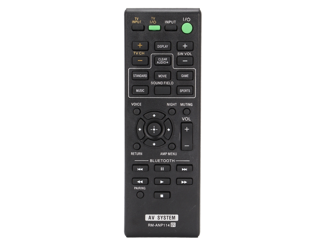 Controle para Soundbar Sony EOOCOO