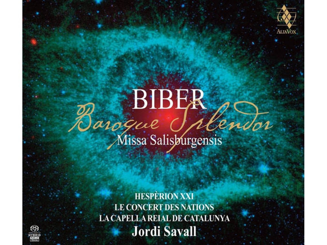 CD Jordi Savall, Le Concert Des nations, Hespèrion XXI, La Capella Reial De Catalunya - Biber: Baroque Splendor - Biba A Rambóia (1CDs)