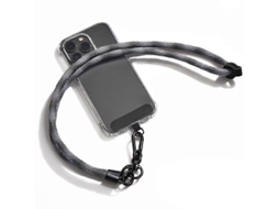 Lurelia Cordão Para Telemóvel Anti-queda De Pulso Para Pescoço Com Fivela Metálica 120 Cm