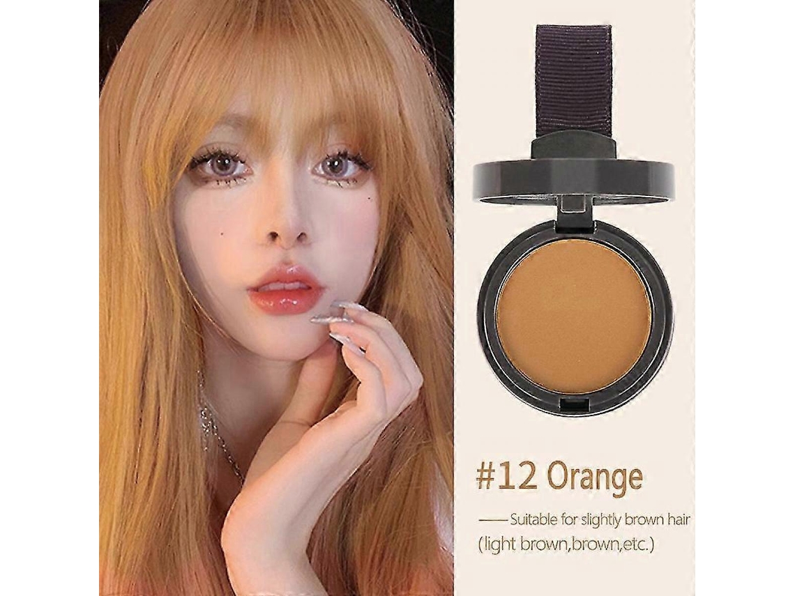 Maycheer Pó Capilar – Acabamento De Testa E Preenchimento De Linha Do Cabelo - Laranja