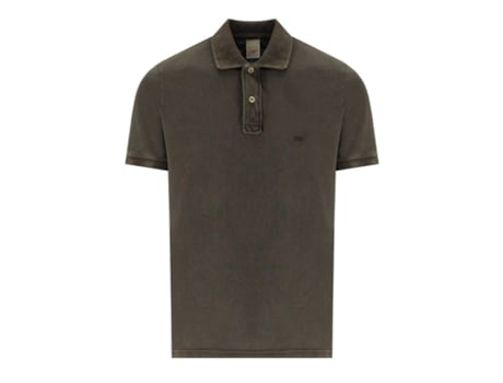 Camisa polo masculina de poliéster Bliss Moro da Bob Company, marrom (tamanho M)