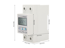 Dispositivo De Proteção 2p Com Lcd E Reset Automático - Laxiscreed