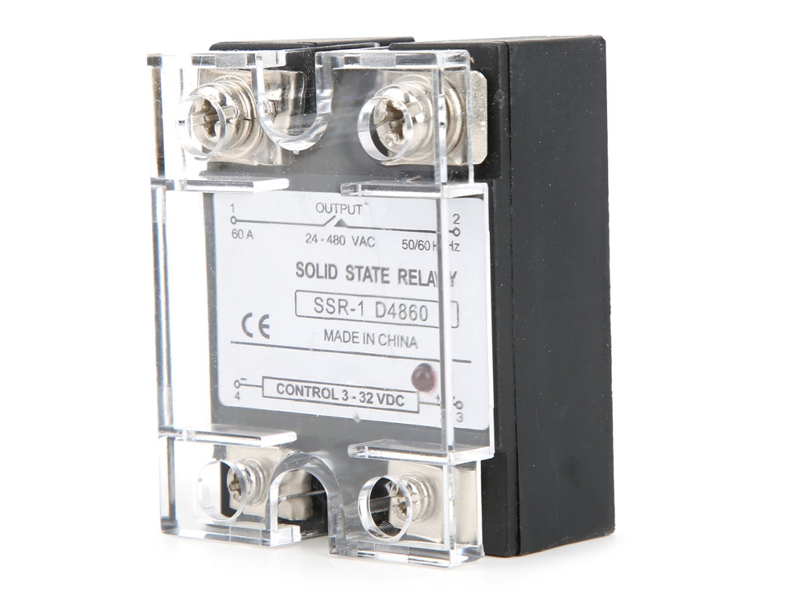 Relé De Estado Sólido Ssr 60a Módulo Dc-ac