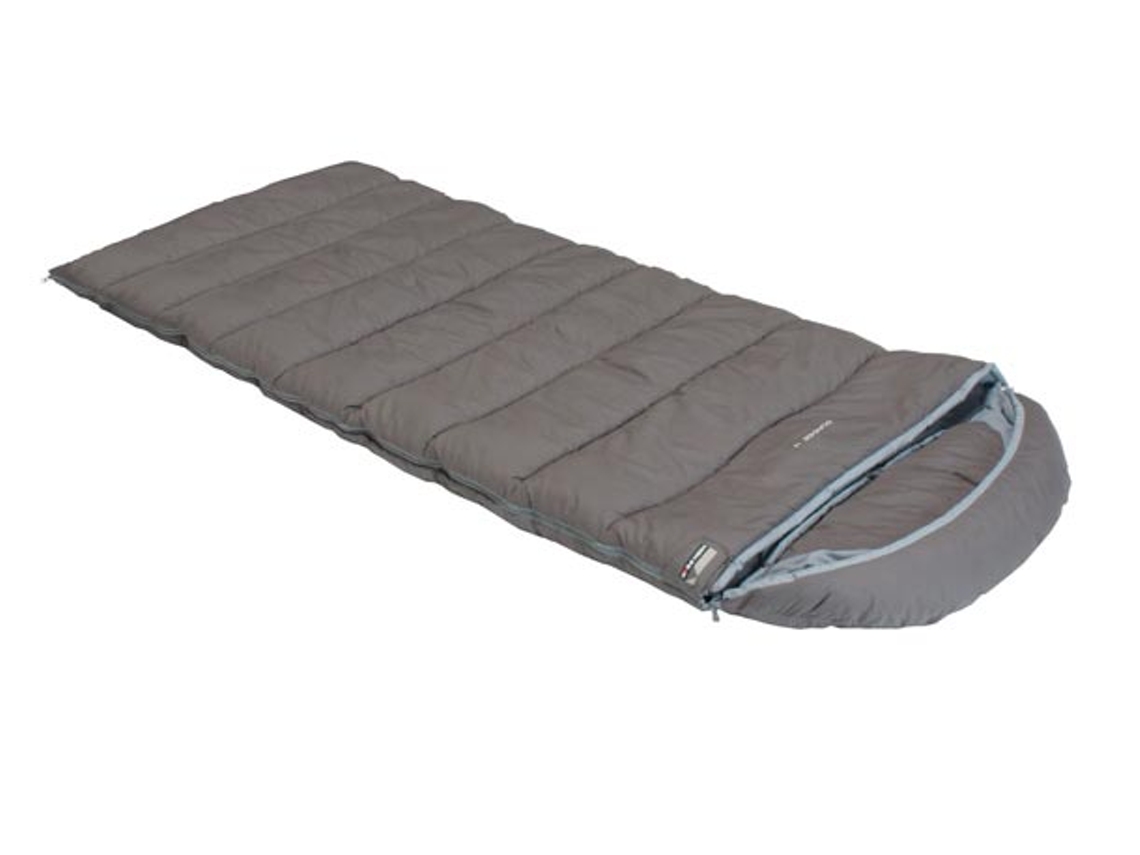 High Peak Dundee 4, saco-cama com manta grande, materiais da mais alta qualidade