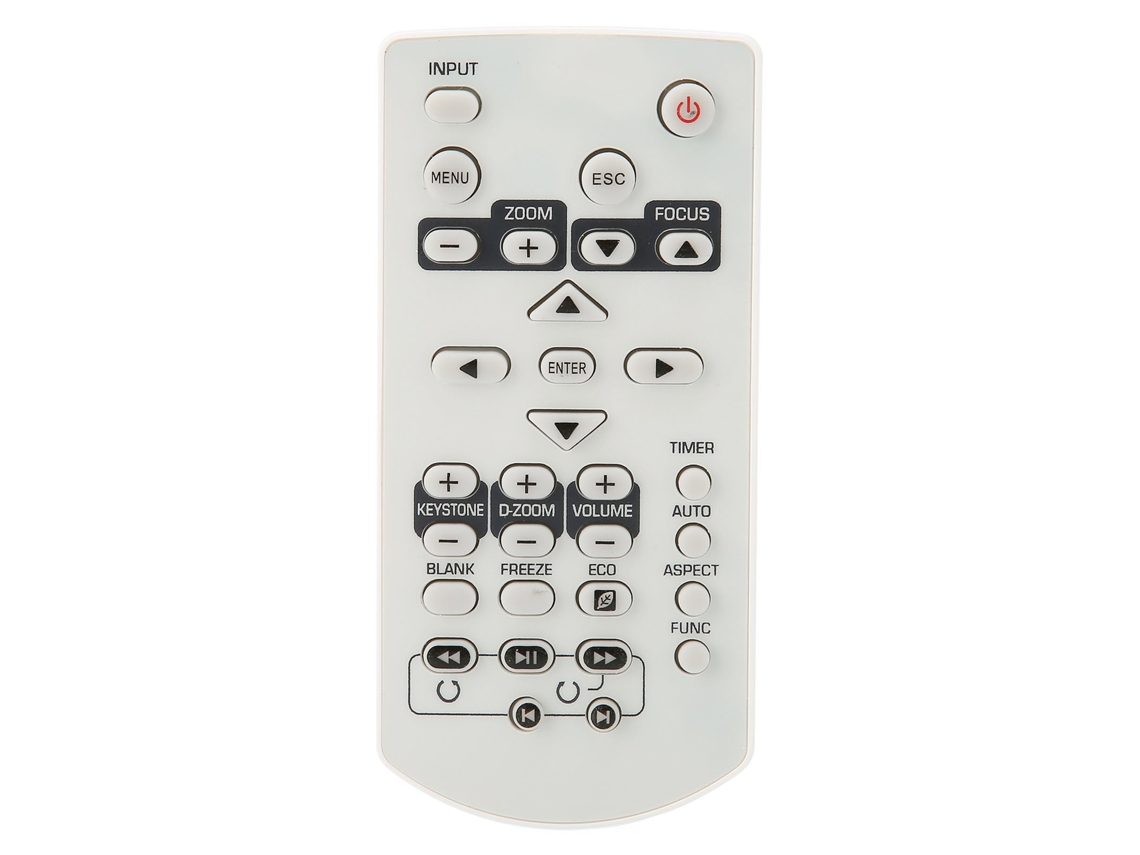 Controle Remoto Yt130 Para Projetores Casio Xja142 Xja147 Xja242 Xja247 Substituto Sem Configuração