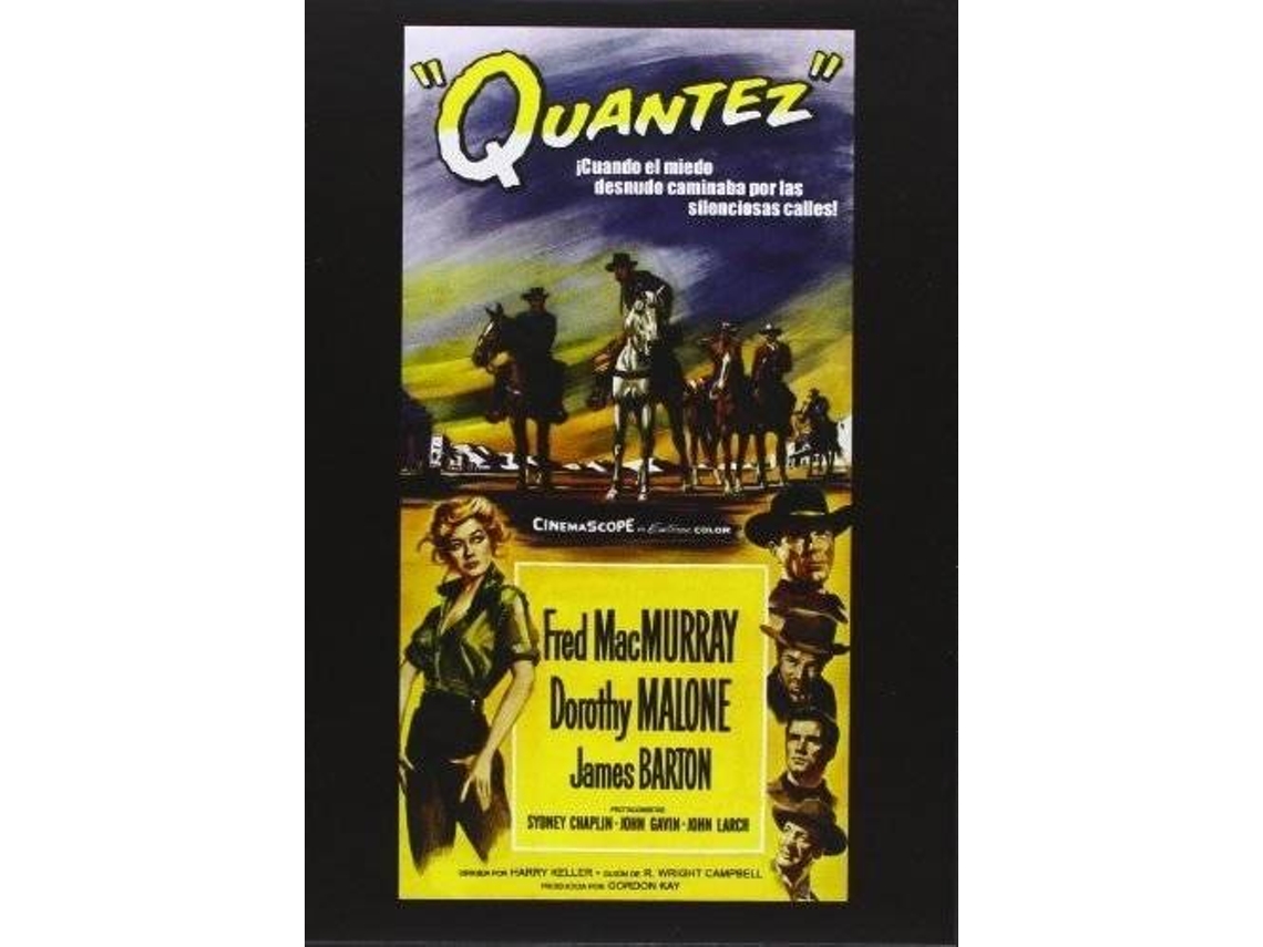 DVD Quantez (1957) (Edição em Espanhol)