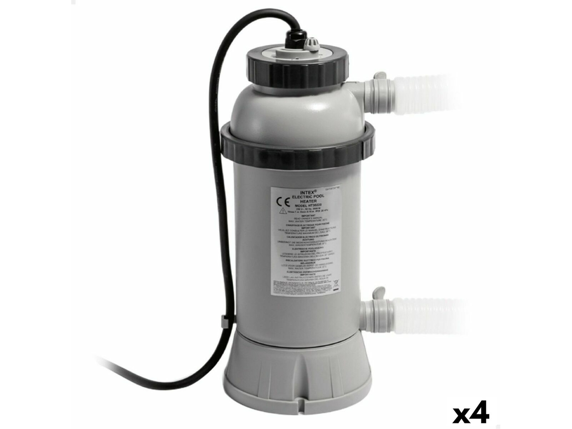 Aquecedor para Piscina INTEX Krystal Clear Pool Basics Leve Led