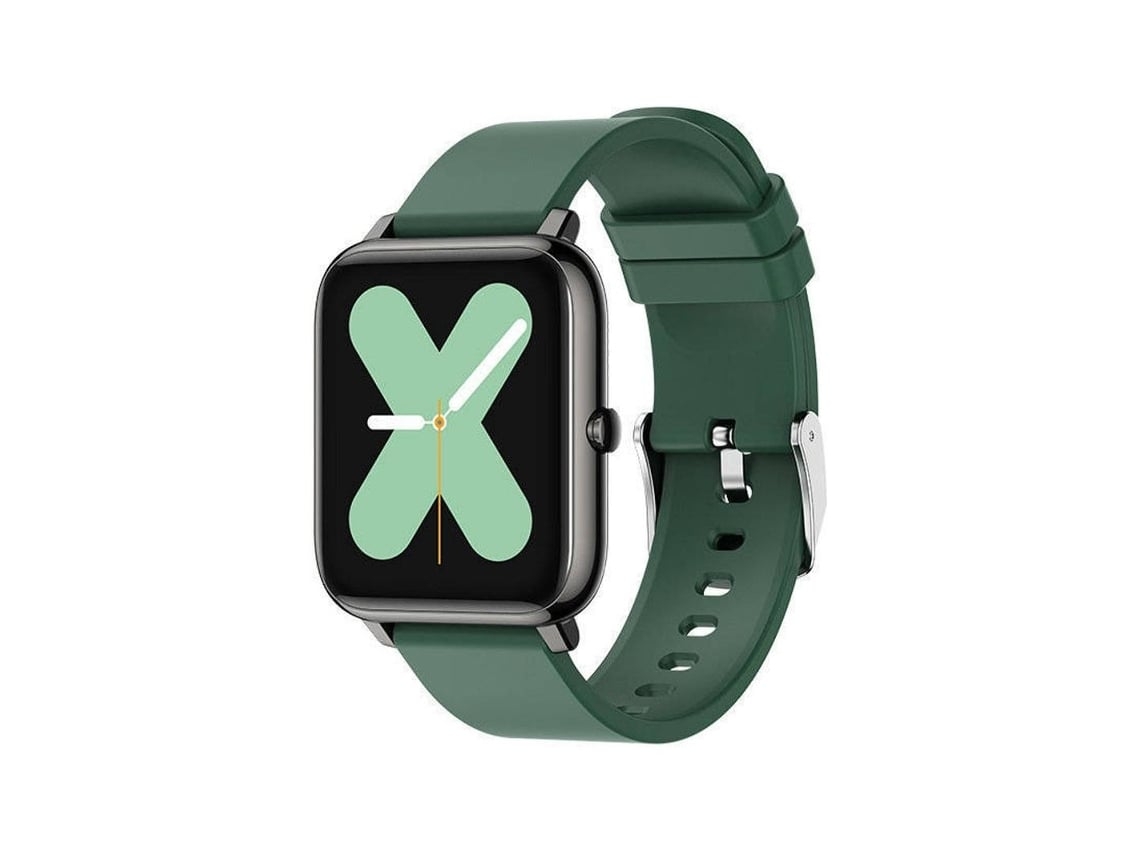 Smartwatch P22 Ip67 Resistente À Água Relógio Inteligente para Android Ios-Verde