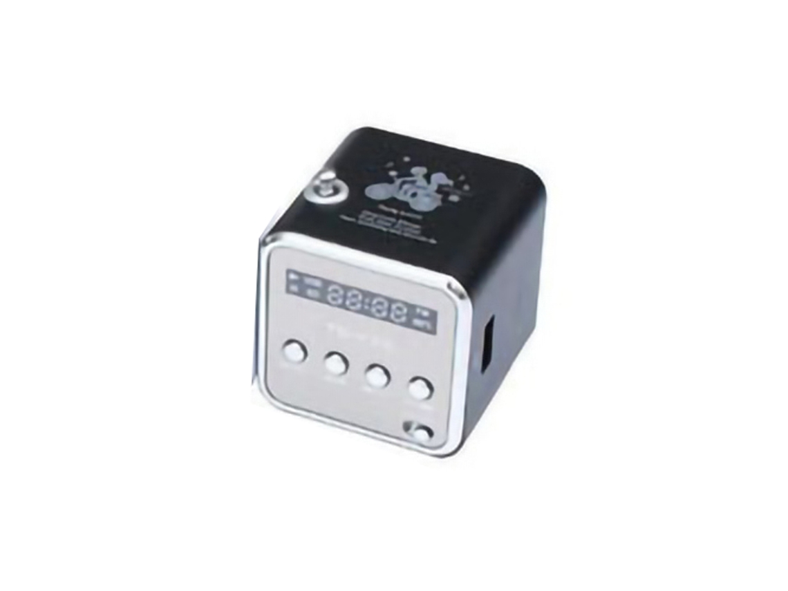 Caixa de Som Bluetooth EOOCOO (com Tela, Rádio e Reprodução de Cartão)