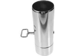 Tubo de Exaustão Externo para Fogão, Duto Metálico, Mangueira de Ar Flexível para Evacuação de Fumaça. SFUSHOS