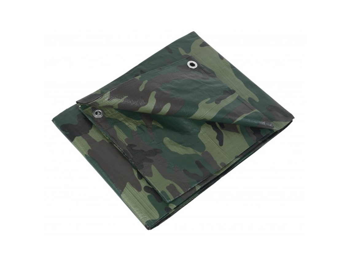 Lona De Camuflagem Impermeável E Resistente Ao Apodrecimento, 1,8 X 3 M  - Prbc1301,8x3 - Ribitech