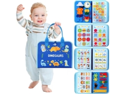 Busy Board Montessori，Placa Sensorial Montessori para Crianças OHPA Dy06（Idade Mínima: 1 Ano）