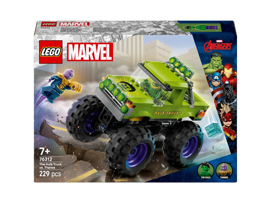 LEGO Marvel: Camião do Hulk vs. Thanos - 76312