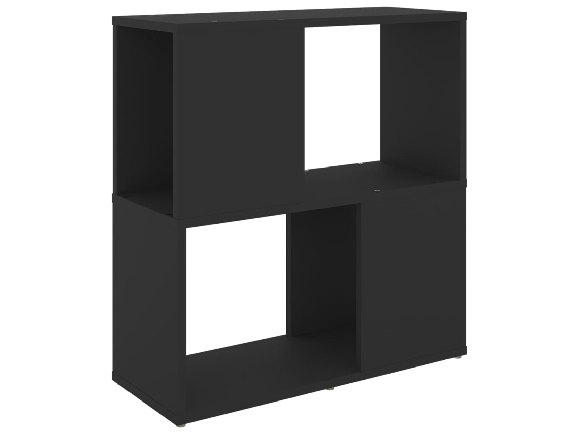 Book Cabinet, Book Cabinets Vidaxl Preto Madeira Processada (60 X 24 X 63 Cm)