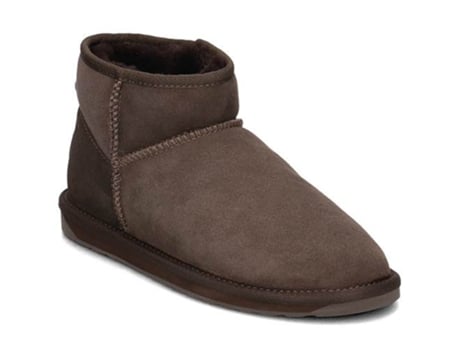 Botins de Mulher EMU Australia Stinger Micro Pele Castanho (38)