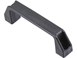 Cabo Quadrado De Nylon Preto, Rígido E De Alta Resistência, Para Equipamentos Industriais C 150mm A 53mm