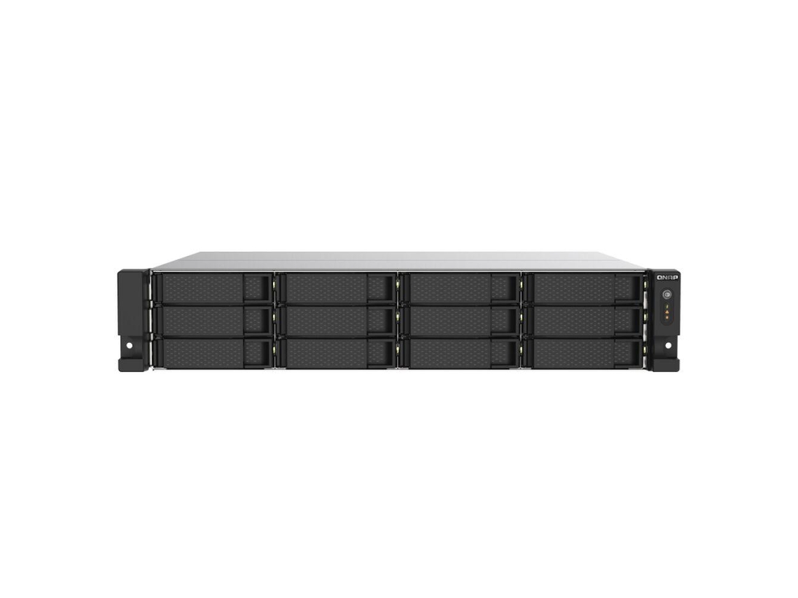Armazenamanto em Rede Nas Qnap Ts-1273Au-Rp-8G Preto Cinzento