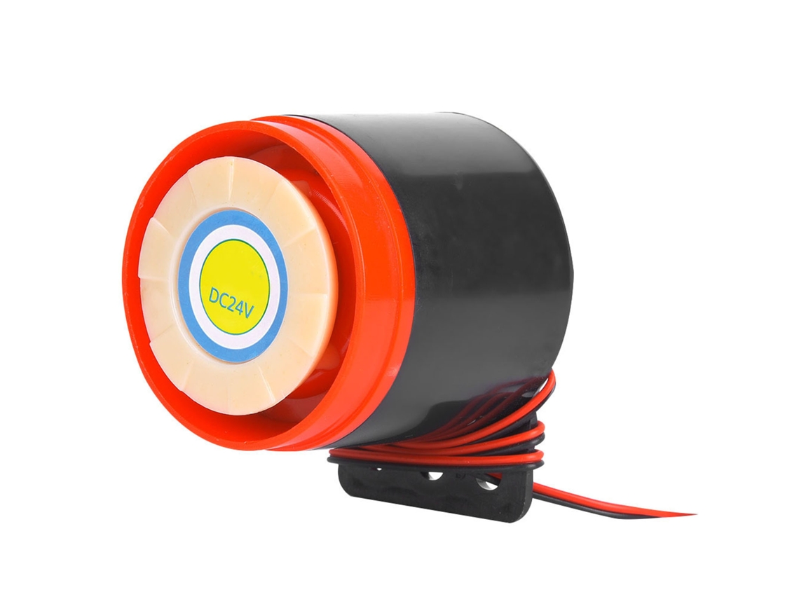 Laxiscreed Alarme Buzina 24v 110db Para Sistemas De Segurança Automáticos