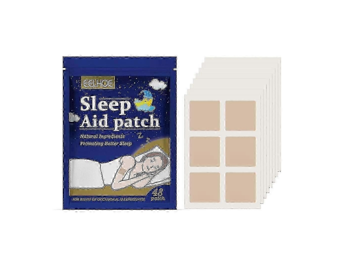 48 Adesivos para Dormir, Adesivos Naturais para Auxiliar no Sono e Melhorar a Qualidade do Sono. TAISHENGDA